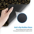 thumbnail image 5 of Sikiie Gold Pinecone Merry Christmas Mouse Pad, 16x29.5 Mousepad Desk Mat in Anti-Slip Rubber Mousepads Mat for Game Office Laptop Computer, 5 of 8