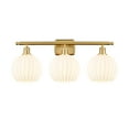 thumbnail image 3 of Innovations Lighting - White Venetian - 3 Light Bath Vanity In Modern Style-11, 3 of 7