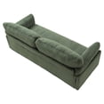 thumbnail image 3 of Lunale 82" Oversized Loveseat Sofa, Modern 2-Seater Cloud Couch for Living Room, Green Corduroy, 3 of 6