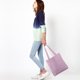 thumbnail image 3 of Bolso de mano de pana con cremallera, bolso de hombro, bolso de mano para mujer, bolso de compras de gran capacidad, bolso de mano con bolsillos, 3 of 6