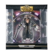 AEW Unrivaled Supreme Sting - 6 inch Figure with Alternate Heads and Hands plus Accessories (Walmart Exclusive)