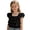 Black KQWP2, variant on Girls' Tops, Tees & Blouses Young Girl's Layered Ruffle Top Square Neck Sleeveless Chiffon Blouse Stylish Casual Outfit(2-3 Years,Blue)