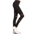thumbnail image 2 of Stylish Stride Mesh Active Leggings, 2 of 4