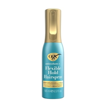 OGX Antioxidants   Flexible Hold Hairspray, Anti Humidity Styling Spray, 6.5 fl. oz