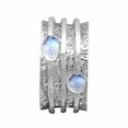 thumbnail image 4 of QQTDFG Elegant 925 Silver Moonstone Rings Women Wedding Bridal Jewelry Gift Size 6-13-Silver-8, 4 of 6