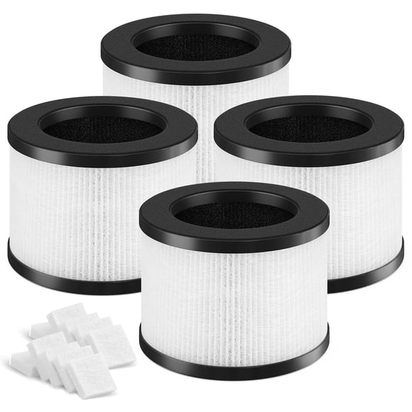 SAKEGDY Filtre de Remplacement TZ-K1 Compatible avec Purificateur d'Air TZ-K1 Penkiiyife, AROEVE MK01 MK06 / Kloudi DH-JH01/FreAire KN-6391RGBï¼?3-en-1 H13