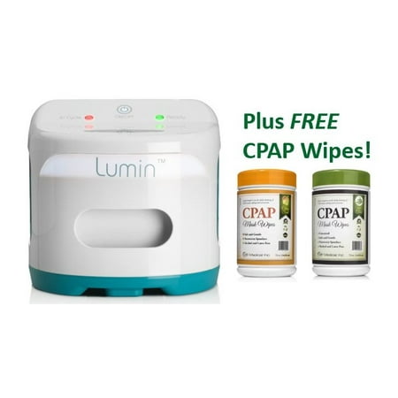 3B Lumin CPAP Cleaner, Plus FREE CPAP Wipes