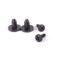 thumbnail image 3 of LEORX 50pcs Bumper Push Retainer Clips Plastic Black Permanent Fastening For Car Door, 3 of 8