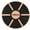 Black, variant on Wood Balance Board For fitness Rehab Balance and Stability Training