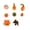 B-Q9, variant on Fall Decorations Fall Pumpkins Set Autumn Harvest Table Centerpieces Cornucopia Basket Bowl Filler for Home Thanksgiving Halloween Party Holiday Gift Decor,G