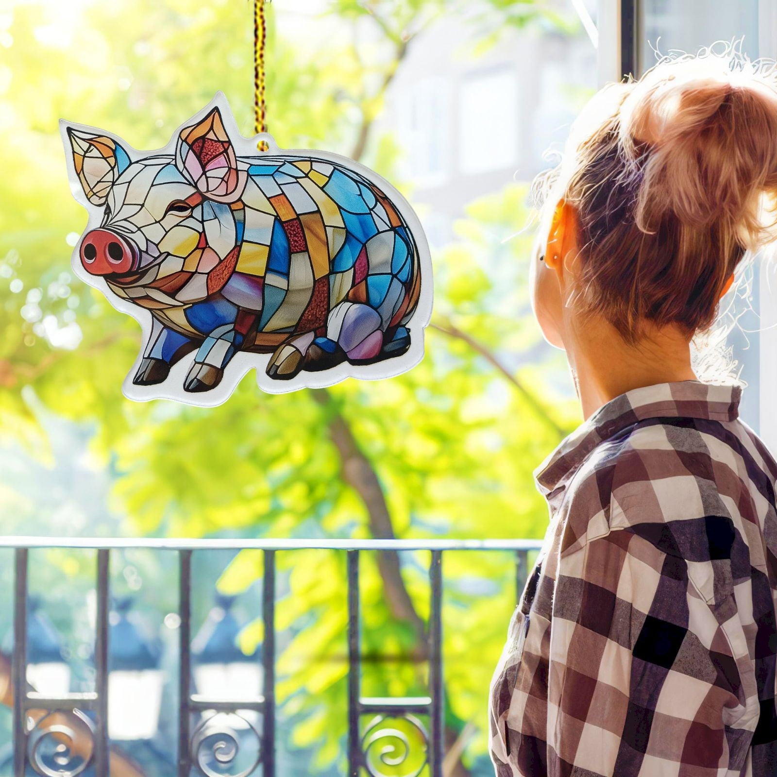 Accrochage De Fenêtre En Acrylique Dragon Bleu : Décoration Artistique Fantastique - France