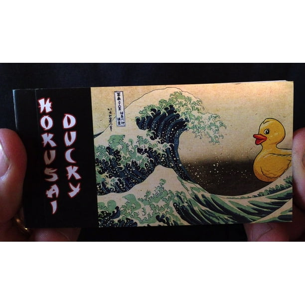 Fliptomania Hokusai Ducky Flipbook: La ola se encuentra con el patito