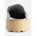 thumbnail image 3 of Weekend Academy Little & Big Girls Platform Loafer Clog Shoes, 3 of 6