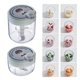 thumbnail image 5 of Procesador de alimentos manual COOLL 200/400ML con cuchilla de acero inoxidable resistente a la oxidación, fácil de girar, versátil, para ajo, carne, frutos secos y verduras., 5 of 8