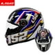 thumbnail image 5 of Casco de motocicleta de cara completa LS2 FF358 con certificación DOT ECE Cascos de carreras de motocross LS2 para hombre y mujer Casco Moto Casque, 5 of 5