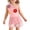 Pink, variant on Baby Girls Outfit Sets,Summer Sleeveless Off-Shoulder Ribbed Top and Shorts Sets Blue Size 3Y