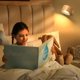 thumbnail image 4 of Indoor wall lamp, USB charging, 3 colors & 3 brightness levels, 360° rotatable wireless wall lamp with touch control, 4 of 5