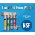 Pure Blue H2O 4Stage 50 GPD Certified Reverse Osmosis Water Filter
