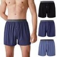 thumbnail image 1 of Calzoncillos tipo bóxer BAMBOO COOL de punto suave y cómodo para hombre (paquete de 3), 1 of 5
