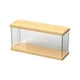 thumbnail image 2 of Vitrina de juguetes coleccionables, 30x10x14cm, base y tapa de madera versátil, acrílico transparente para figuras y antigüedades, 2 of 9