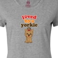thumbnail image 4 of Inktastic Yorkshire Terrier Dog Yorkie Women's T-Shirt, 4 of 5