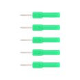 thumbnail image 2 of 5Pcs/Set Insulation Back Probe Pin Wire Piercer Diagnostic Test Needle 4 mm Banana Socket for MultimeterGreen, 2 of 5