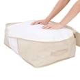 thumbnail image 4 of Unique Bargains 1 Pack Clothes Storage Bags Moving Bags Yellow 21*14.5*6.5in, 4 of 7
