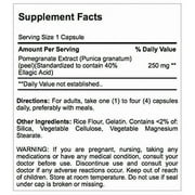 Pomegranate Extract 250 mg 120 Count by Puritans Pride