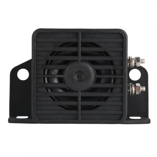 Bocina de alarma con zumbador y bocina para marcha atrás de coche, resistente al agua, 112 dB, 12 V-80 V