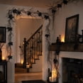 thumbnail image 6 of Halloween Black Maple Leaf Vine, Artificial Soft Rubber Branch for Indoor Gothic Decoration, Dark Vine for Halloween Home Styling Enthusiasts, 6 of 6