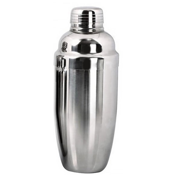 kurtrusly Stainless Steel Cocktail Shaker Drinks Wine Maker Martini Mixer for Bar Home with Strainer, 550ml