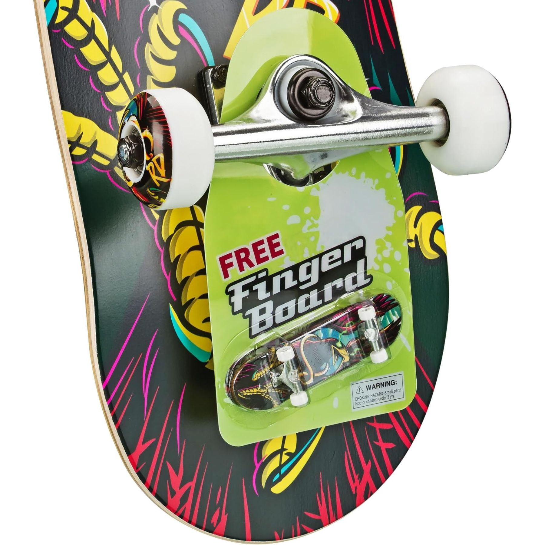 Roller Derby Eagle Deluxe Street Series Skateboard, 31-Inch Complete Skateboard