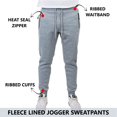 thumbnail image 2 of Galaxy By Harvic Men's Fleece Jogger Sweatpants (S-2XL), 2 of 5