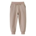 thumbnail image 1 of Girls' Autumn Winter Style Long Pants Sports Elastic Pants Boys Pants Clothes, 1 of 3