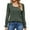 Army Green, variant on tarylea Square Neck Shirt for Women Ribbed Ruffled Long Sleeve Shirts Solid Color Loose Pullover Fall Dailywear