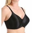 thumbnail image 1 of Women's Va Bien 605 Vintage Fit Minimizer Underwire T-Shirt Bra (Black 42C), 1 of 4