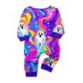 thumbnail image 6 of Matching Family Halloween Pajamas Set - 2026 Cute Ghost & Pumpkin Print Two-Piece Sleepwear Pjs - Family Matching Pajamas Soft Holiday Jumpsuit Loungewear for Family, 6 of 6