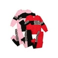 thumbnail image 7 of Bagilaanoe Toddler Baby Girl Long Pants Set Leopard Print Long Sleeve Sweatshirt Pullover Tops + Sweatpants 1T 2T 3T 4T 5T 6T Kids Casual Sweatsuits, 7 of 7