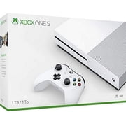 Restored Microsoft Xbox One S 1TB Gaming Console, White - Xbox Series S