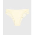 thumbnail image 4 of Cheeky Panty With Lace Trim in Lemon Icing, 4 of 5