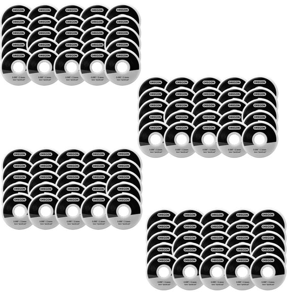 Oregon Gator SpeedLoad .095" String Trimmer Line Large Disc Bulk Refill 100 Pack