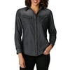 Riders Women's Shape Illusions Long Sleeve Woven Shirt