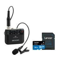 Zoom F2 Field Recorder with 32GB microSD Memory Card