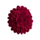 thumbnail image 5 of Funda de almohada con diseño de flores en 3D, funda de terciopelo para cojín navideño, diseño floral Redonda roja, 5 of 9