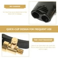 thumbnail image 5 of FENGGUIQU Portable Clip on Air Hose Clamp for Car Tire Inflator with Quick on, 5 of 6