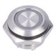 thumbnail image 2 of 5Pcs Momentary Push Button Switch Metal Auto Reset Ultra Thin Waterproof with LED 16mmAC220V Blue, 2 of 5