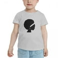 thumbnail image 2 of African American Women Funny Toddler T Shirts for Boys Girls (Gray, Youth XL), 2 of 5
