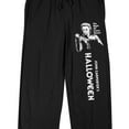 thumbnail image 2 of John Carpenter's Halloween Michael Myers Adult Black Sleep Pajama Pants-Medium, 2 of 4