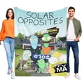 thumbnail image 1 of Opuestos Solares anti-pilling, suave, ligera, esponjosa y acogedora de lujo para hogar y cocina – Perfecta para niños y adultos,150X130cm, 1 of 6