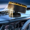 thumbnail image 2 of Portable Car Heater with Cooling Function,Car Fan Heater 150W 12V Windshield Defroster, Vehicle Demister Fast 2 in 1 Heating Cooling Dryer Auto 360 Rotate Heater Fan, Car Heater Fan Plug-in Anti-Fog, 2 of 10